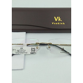 Gọng kính cận không viền càng zic zac VK-20