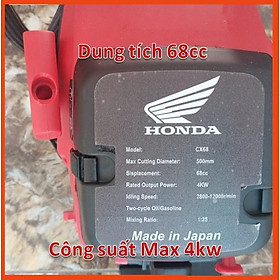 Mua Máy cưa xích chạy xăng CX68 Honda 68cc cưa gỗ ưu việt hơn husqvarna oshima yamaha _ Nhật Việt official