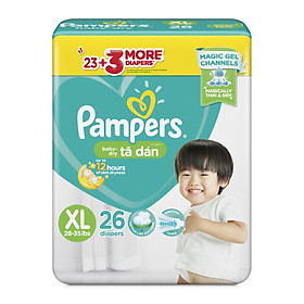 Tã Dán Pampers XL26 (12-16kg)
