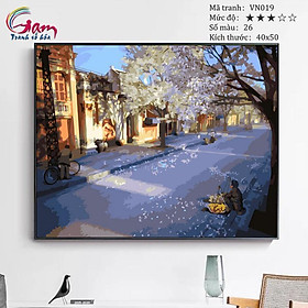 Mua Tranh tô màu theo số phong cảnh Việt Nam VN019