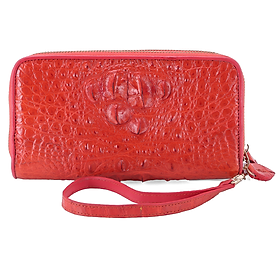 Ví nữ da cá sấu nhiều loại màu đỏ HJ93217-42-50-55-65-90