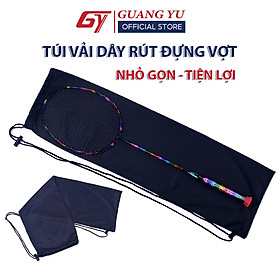 Túi Rút Vải Đựng Vợt Cầu Lông Siêu Mịn Dày 2 Lớp Nhỏ Gọn Tiện Lợi Dễ Dàng Sử Dụng Mang Đi - GY03