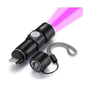 Mua Đèn Led UV 5W pin sạc cổng USB vỏ hợp kim XY612-2