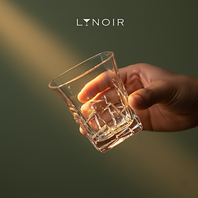 Ly Thủy Tinh Whisky - Cube Base Rocks | 280ml | [LYNOIR_LY039