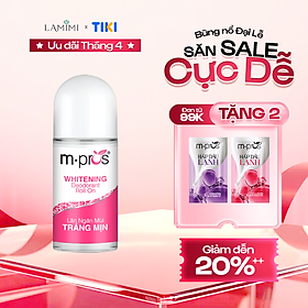 Lăn Khử Mùi – Trắng Mịn – Dịu Dàng M.pros 60ml