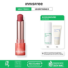 Son dưỡng môi có màu INNISFREE Dewy Tint Lip Balm 3.2g