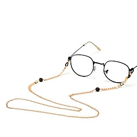 Dây đeo mắt kính mix hạt hoạ tiết ấn tượng dây đeo khẩu trang chống lạc tiện dụng đa năng đa phong cách