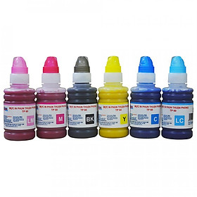 Mua Bộ 6 Màu Mực in phun Thuận Phong PIGMENT TP60 (100ml) dùng cho máy in phun Epson - Hàng Chính Hãng