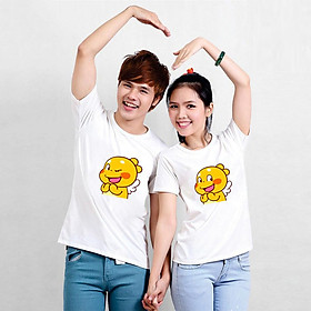 Áo thun nam nữ rồng biểu cảm ngộ nghĩnh đáng yêu, vải cotton 100% cao cấp, áo thun trơn, ngắn tay, cổ tròn, form rộng và chuẩn