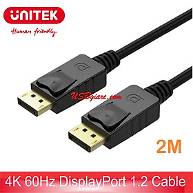 Mua CÁP DISPLAYPORT 2M CHUẨN 1.2 4K 60HZ UNITEK Y-C608BK
