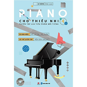 Hình ảnh Sách Piano Cho Thiếu Nhi - 220 Tiểu Phẩm Nổi Tiếng - Tập 4