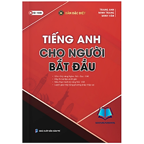 Sách - Tiếng Anh Cho Người Bắt Đầu - Bản Đặc Biệt (Moon)