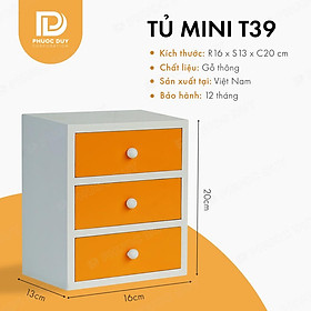 Mua Tủ mini để bàn đa năng - Tủ nữ trang mỹ phẩm T39