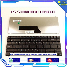 Bàn Phím dành cho laptop Asus X8 X8AC X8AE X87Q X8E - Hàng Nhập Khẩu