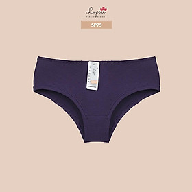 Quần Lót Nữ Cotton Nhập Khẩu Cạp Cao LUPERI LU3QL75 Dáng Hipster Mềm Mịn, Co Giãn, Không Lằn Mông, Kháng Khuẩn, Khử Mùi Tốt