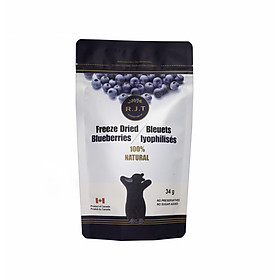 Hình ảnh Việt quất sấy lạnh Blueberry - RJT FREEZE DRIED BLUEBERRIES 34g