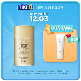 Sữa chống nắng bảo vệ hoàn hảo Anessa Perfect UV Sunscreen Skincare Milk - SPF 50+, PA++++ - 20ml