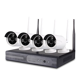 Mua Bộ Camera IP Wifi Không Dây NVR Kit 4 Kênh 2.0MP