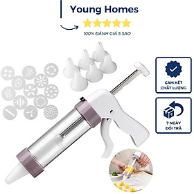 Mua Dụng Cụ Tạo Hình Làm Bánh Quy Young Homes Gồm Ống Và 19 Khuôn Khác Nhau