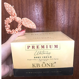 Kem Trắng Da Toàn Thân Ngày Và Đêm - Whitening Body Cream KBONE 200g - Tặng Kèm Cột Tóc Ngẫu Nhiên