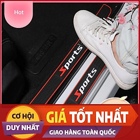 Nẹp Bước Chân Cao Su Sport Dùng Chung Cho Mọi Dòng Xe - Chống trơn trượt .