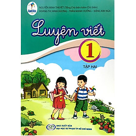 Sách Luyện viết 1- tập hai- Cánh Diều (Kèm bìa nilong bao sách)
