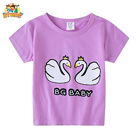 Áo Thun Bé Trai Bé Gái NT KIDS Chất Liệu COTTON Họa Tiết Dễ Thương