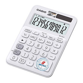 Máy Tính Để Bàn Casio Sắc Màu MS-20UC-WE - Trắng