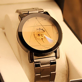 Đồng Hồ Đeo Tay Thép Không Gỉ Hình La Bàn Geneva Luxury
