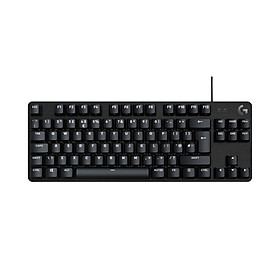 Bàn phím cơ game Logitech G413 TKL SE / G413 SE Full size – Keycap PBT, Switch Tactile, Anti-Ghosting khi nhấn 6 phím cùng lúc, đèn LED trắng -Hàng Chính Hãng