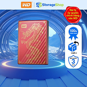 Mua Ổ cứng di động 2TB WD My Passport Ultra Limited Edition Dragon USB 3.2 Type-C Hàng chính hãng