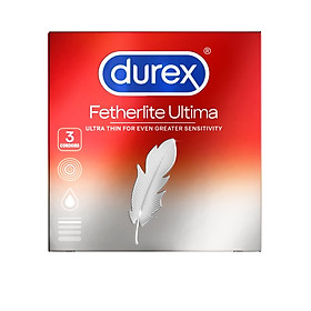 Bao Cao Su Durex Fetherlite Ultima - Siêu Mỏng - Truyền Nhiệt Nhanh