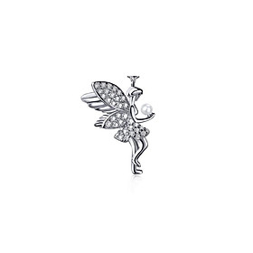 Dây chuyền bạc ATJ9082 thiết kê mặt thiên thần cao cấp , vòng cổ Angel Necklace - ANTA Jewelry