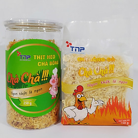 Combo 1 hũ chà bông heo TNP 250g và 1 gói chà bông gà TNP 150g