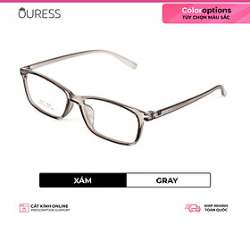 Gọng kính nhựa dẻo thời trang nam nữ siêu nhẹ siêu bền Ouress 2030