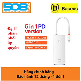 Mua Hub chuyển Baseus Lite Series 6-Port Type-C HUB Docking Station- hàng chính hãng