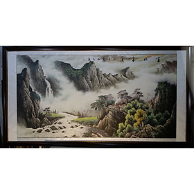 Tranh thủy mặc ,Non nước hữu tình