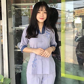 Đồ Lam Đi Chùa#đồ phật tử #Mẫu La Hán Phối