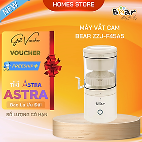 Máy Vắt Cam Tự Động 100% BEAR ZZJ-F45A5 Dung Tích 0.5 Lít Công Suất 45 W- Hàng Chính Hãng