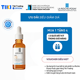 Dưỡng chất giúp cải thiện và làm sáng da La Roche-Posay Pure Vitamin C10 Serum 30ml