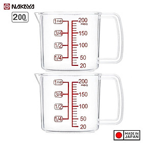 Cốc đo lường đa năng Nakaya 200ml - Hàng nhập khẩu chính hãng từ Nhật Bản #Made in Japan