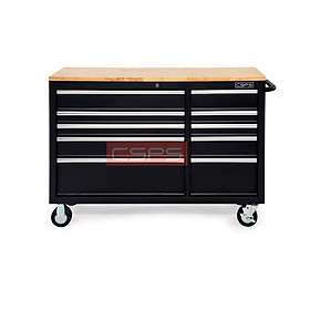 Mua Tủ dụng cụ 10 ngăn kéo 132cm màu đen mờ mặt ván gỗ CSPS