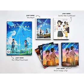 Your Name. - The Official Visual Guide + Boxset Manga 3 tập + Tiểu thuyết (IPM)