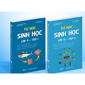 Sách sinh học 11 thầy Phan Khắc Nghệ, tự học sinh học lớp 11 Moonbook