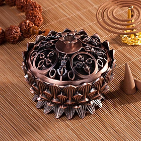 Mua Lư đồng đốt hương hình hoa sen