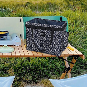 Camping Tool Storage Bag Folding Container Picnic Bag Handbag for Outdoor Home Cooking