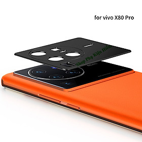 Khung viền camera dành cho Vivo X80 Pro - X80 - X Note kim loại