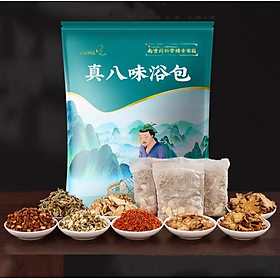 Túi 30 Gói/30g thảo dược ngâm chân đông y dạng túi lọc 8 vị dược liệu.Giúp lưu thông khí huyết, giảm tê chân tay, ngủ ngon