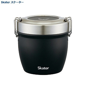 Mua Cặp lồng cơm Skater inox 840ml giữ nhiệt thực phẩm có 2 ngăn - hàng nội địa Nhật Bản