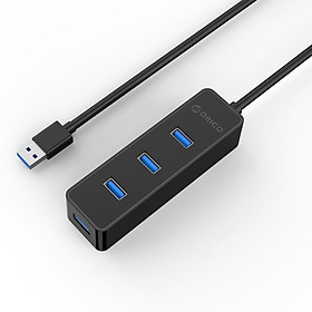 Bộ chia USB HUB 4 cổng USB 3.0 Orico W5PH4 - Hàng nhập khẩu